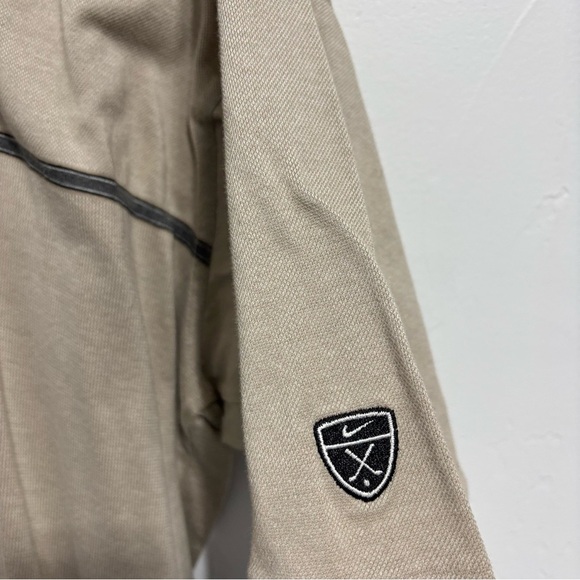 Nike Golf VTG Men's Large Casual Polo Short Sleeve Neutral Vintage 100% Cotton - Picture 3 of 8